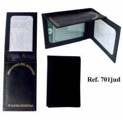 CARTERA PORTA PLACA POLICIA JUDICIAL REF. 701JUD