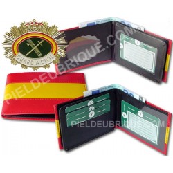 PLACA Y PORTAPLACA BANDERA ESPA