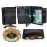 CARTERA PORTAPLACA CON MONEDERO REF. 734GCPL
