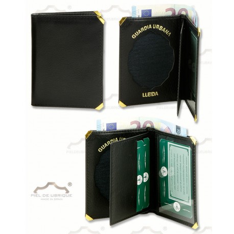 Cartera Porta placa Guardía Urbana Lleida